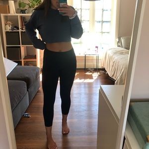cropped lululemon leggings!